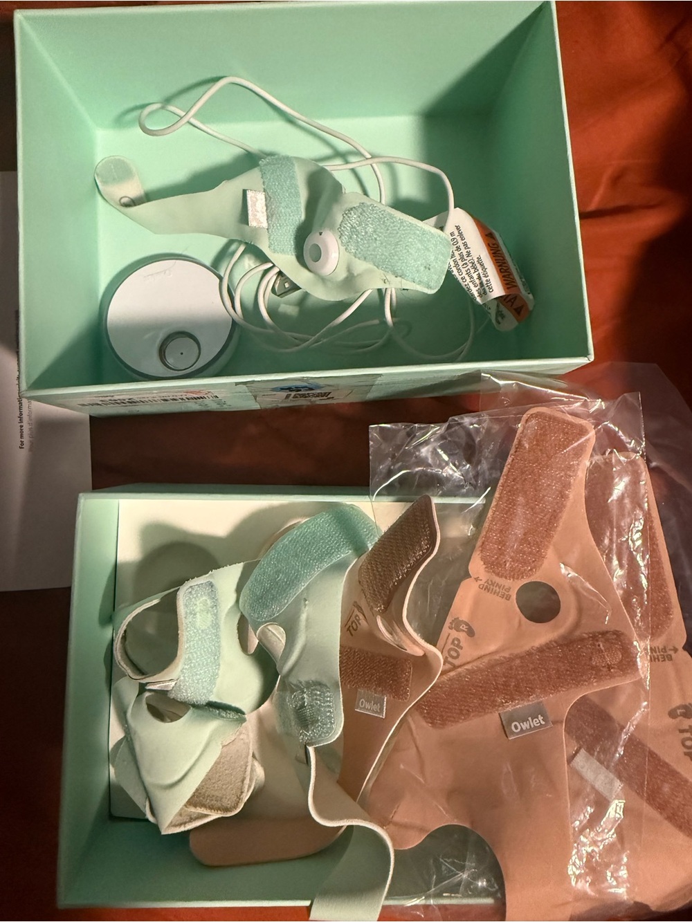 Owlet dream sock-all parts included